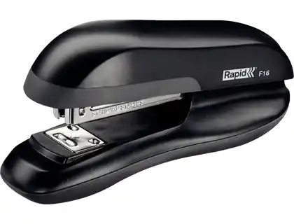 AGRAFADOR RAPID F16 PLASTICO ABS COR PRETA