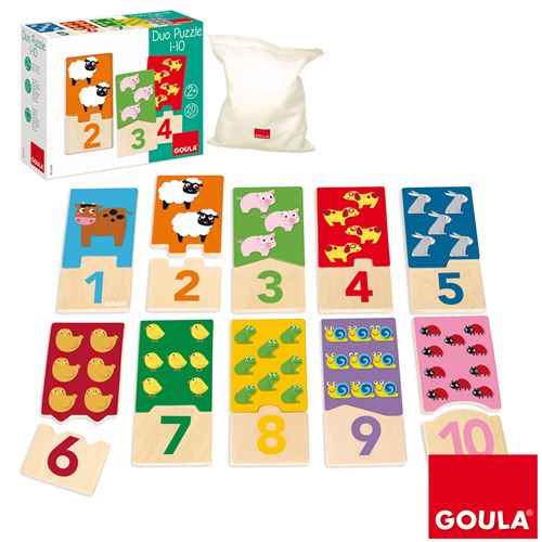 Puzzle goula infantil duo 1-10 - Image 2