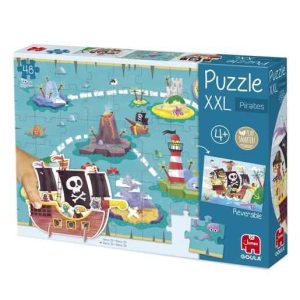 Puzzle XXL Piratas 48 peças