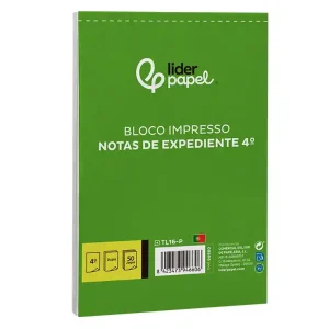 Bloco expediente duplicado 215x155 mm
