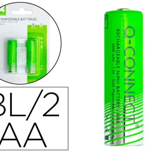 PILHA ALCALINA AA 2600 MAH RECARREGAVEL BLISTER DE 2 UNIDADES