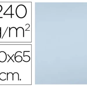 CARTOLINA 50X65 CM 240 GR  25 UNIDADES AZUL
