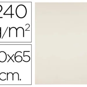 CARTOLINA 50X65 CM 240 GR  25 UNIDADES  CREME