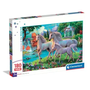 Puzzle Unicórnios na Cachoeira - 180 peças