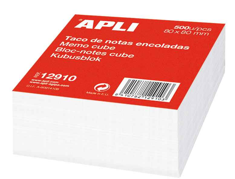 BLOCO DE NOTAS APLI COLADO 500 FOLHAS
