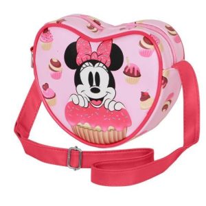 BOLSA DE CORAÇÃO CASUAL DISNEY MINNIE MUFFIN
