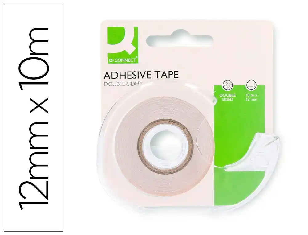 FITA ADESIVA DUPLA FACE 10 MT X 12 MM