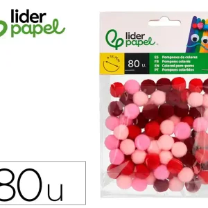 POMPONS DE CORES 1,5 CM