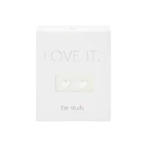 Brincos de pressão Coração