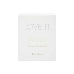 Brincos de pressão Borboleta