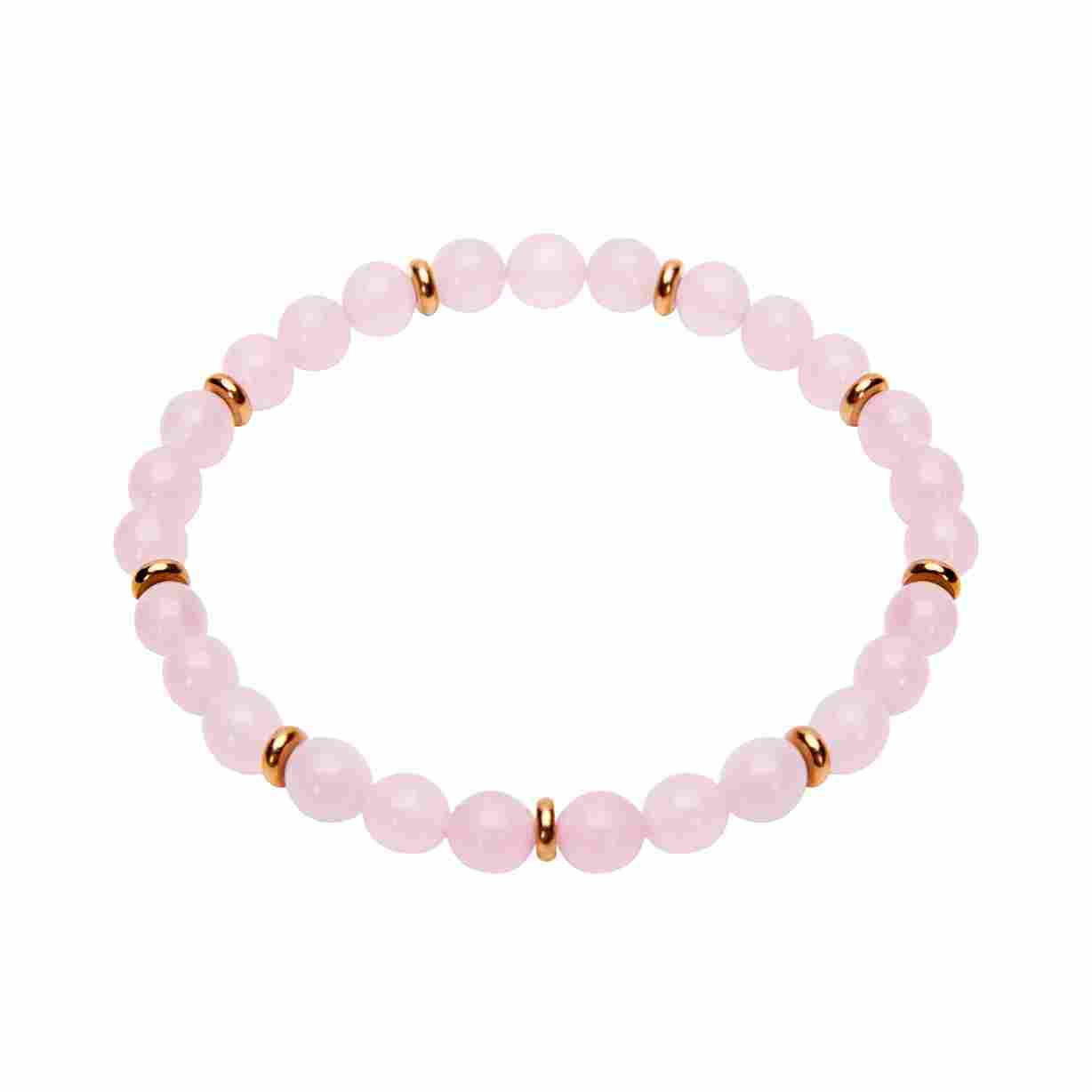 Pulseira - "Espírito Alegre" - Quartzo Rosa - Image 2