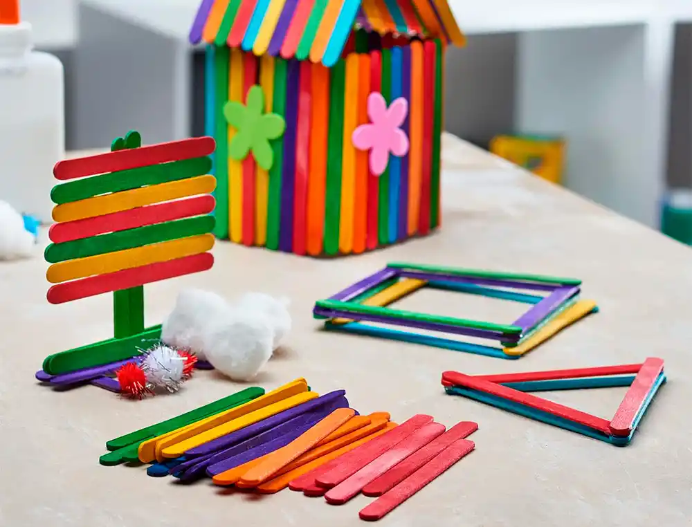 ESPATULAS DE MADEIRA CORES SORTIDAS COM 50 UNIDADES - Image 2