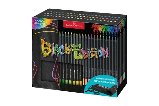 Lápis Faber-Castell Black Edition - 72 Cores