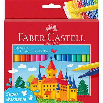 Canetas de Feltro Faber-Castell