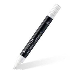 Marcador Staedtler Lumocolor Branco