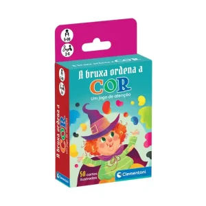 Jogo De Cartas A Bruxa Ordena A Cor - Clementoni