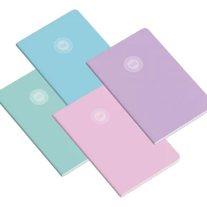 Caderno Agrafado PP A4 48F 90G Campus MoonFlower Pautado