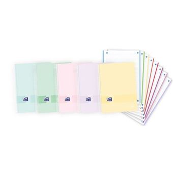 Caderno Microperfurado Europeanbook8 A4+ Capa de Plástico 160 Folhas Pautado