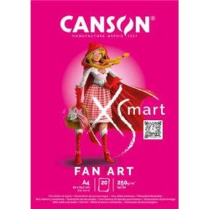 Bloco Canson XSmart A4 Fan Art