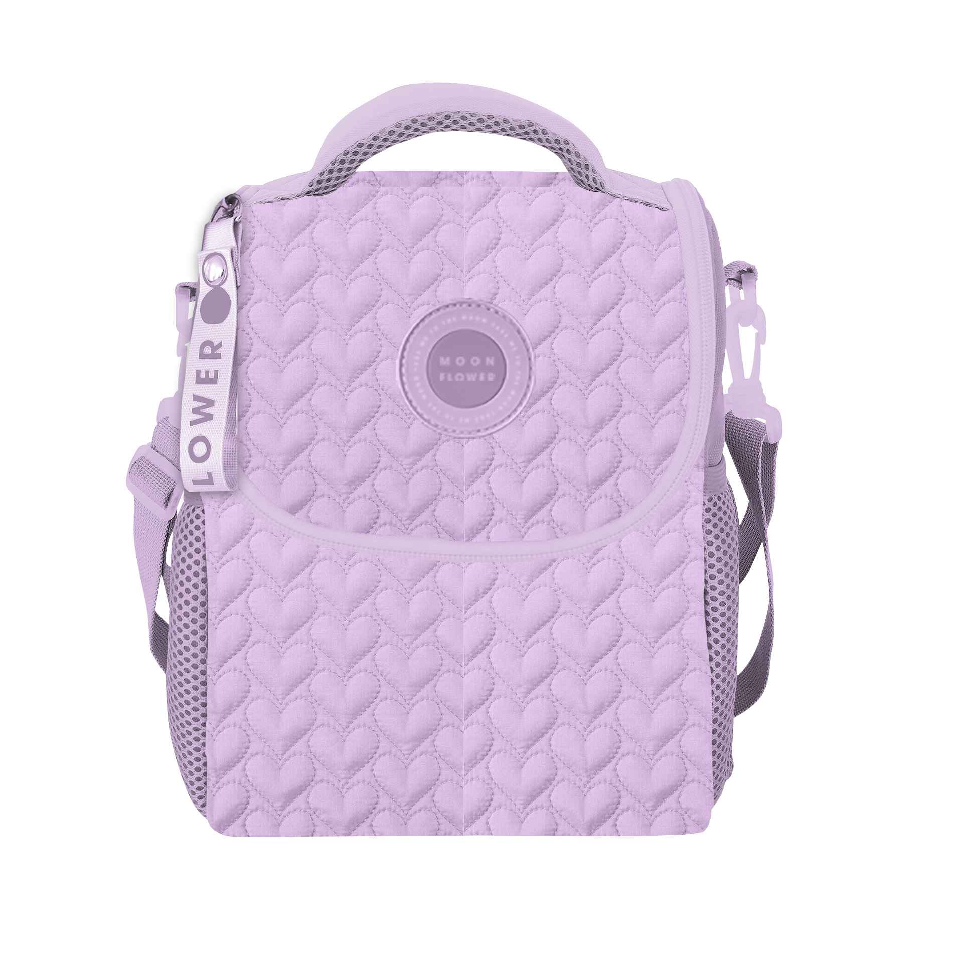 Lancheira Moonflower cor lavanda