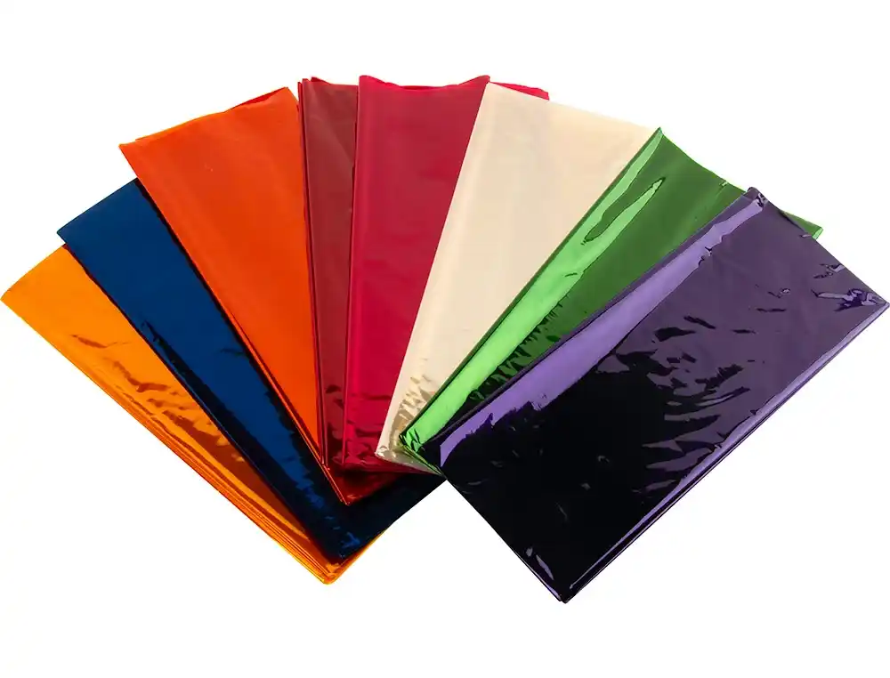 PAPEL CELOFANE LIDERPAPEL 50X70 CM 22GR BOLSA DE 5 FOLHAS