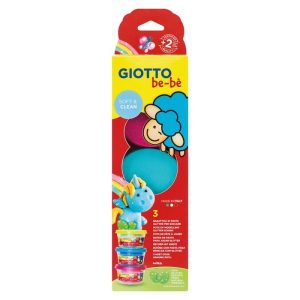 Pasta para Moldar Giotto com Glitter: 3 Potes