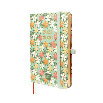 Agenda semanal A6 2025/26 finocam18 meses com elástico