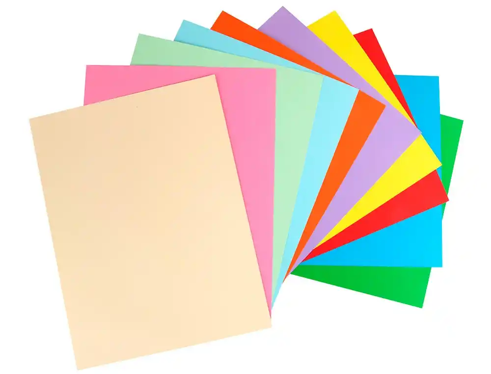 BLOCO CARTOLINA 10 FOLHAS CORES SORTIDAS A3 - Image 2
