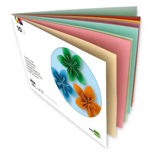 BLOCO CARTOLINA 10 FOLHAS CORES SORTIDAS