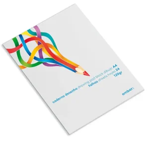 Caderno Desenho Colado Ambar