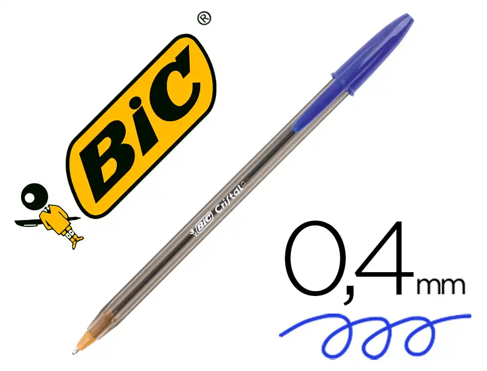 Bic Cristal Esferográficas Azul