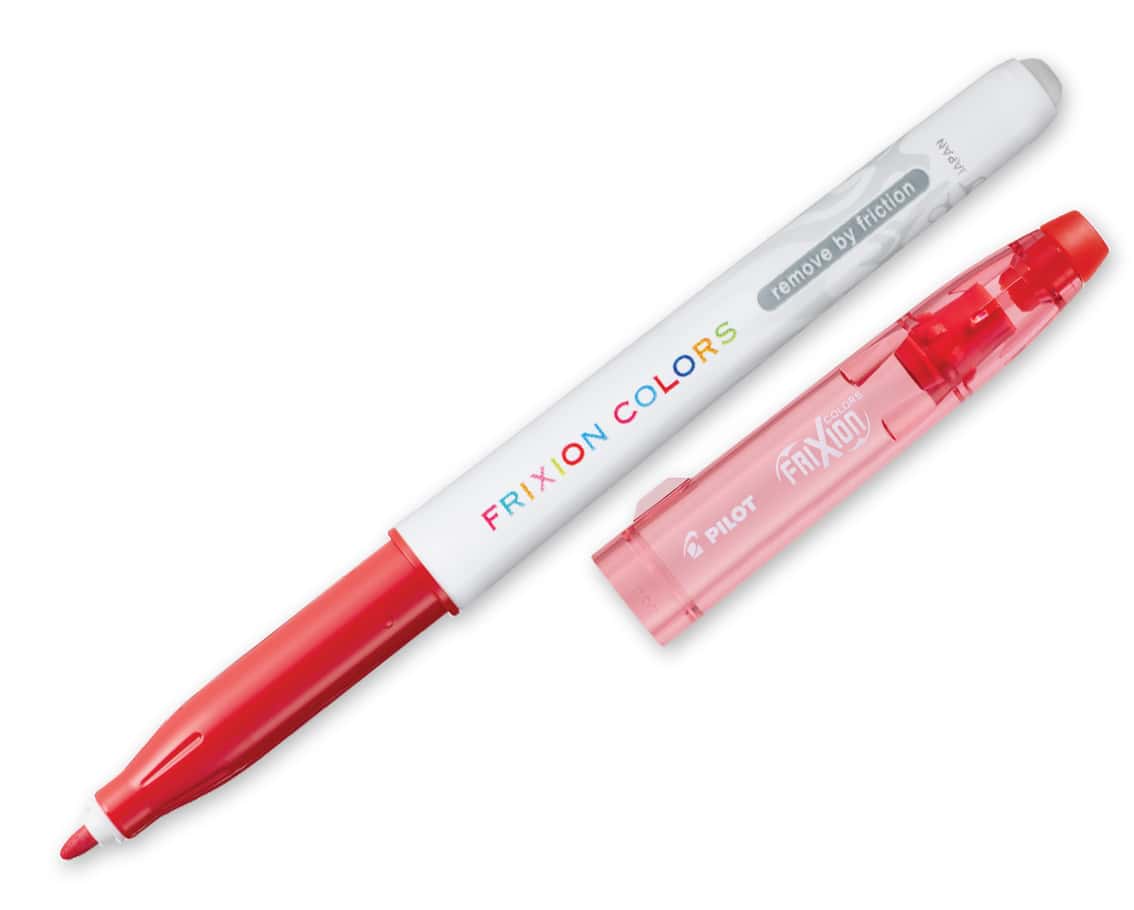 Caneta de Fibra Apagável PILOT Frixion Vermelha