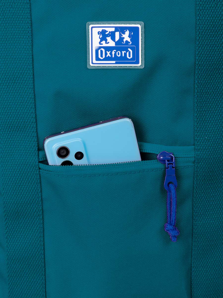 Saco Tiracolo Oxford B-Trendy Aqua 34X31X12Cm - Image 2