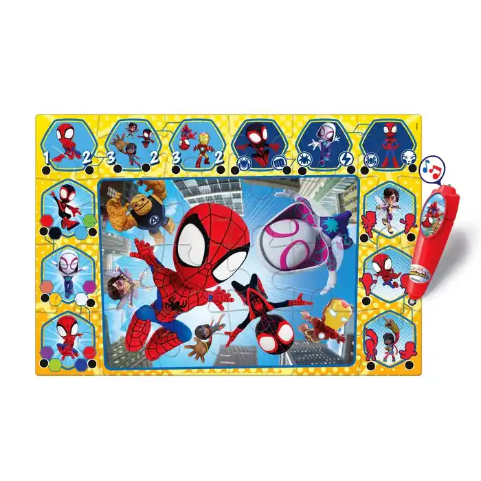 Puzzle interativo de chão - Aranha e seus amigos incríveis - Image 2