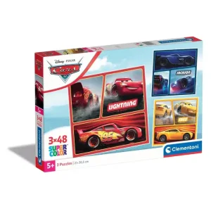 Puzzle Disney Cars 3x48 peças