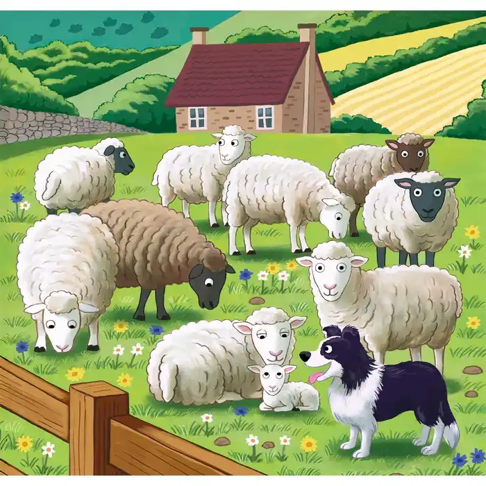 Puzzle Momentos na Fazenda - 3x48 peças - Image 2