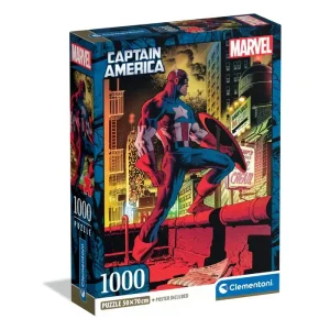 Puzzle Capitão América Marvel - 1000 peças