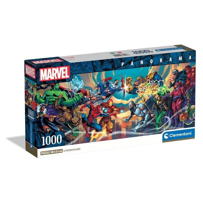 Puzzle Marvel Heroes Vs Villa - 1000 peças