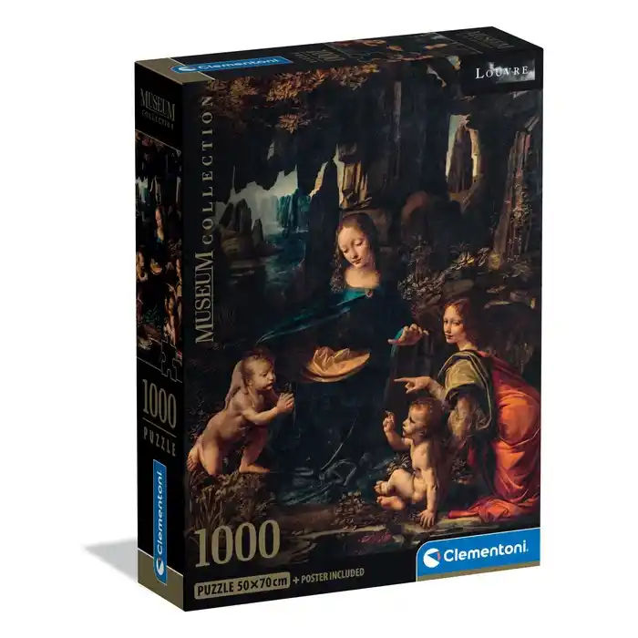 Puzzle Leonardo The Virgin of the Rocks - 1000 Peças
