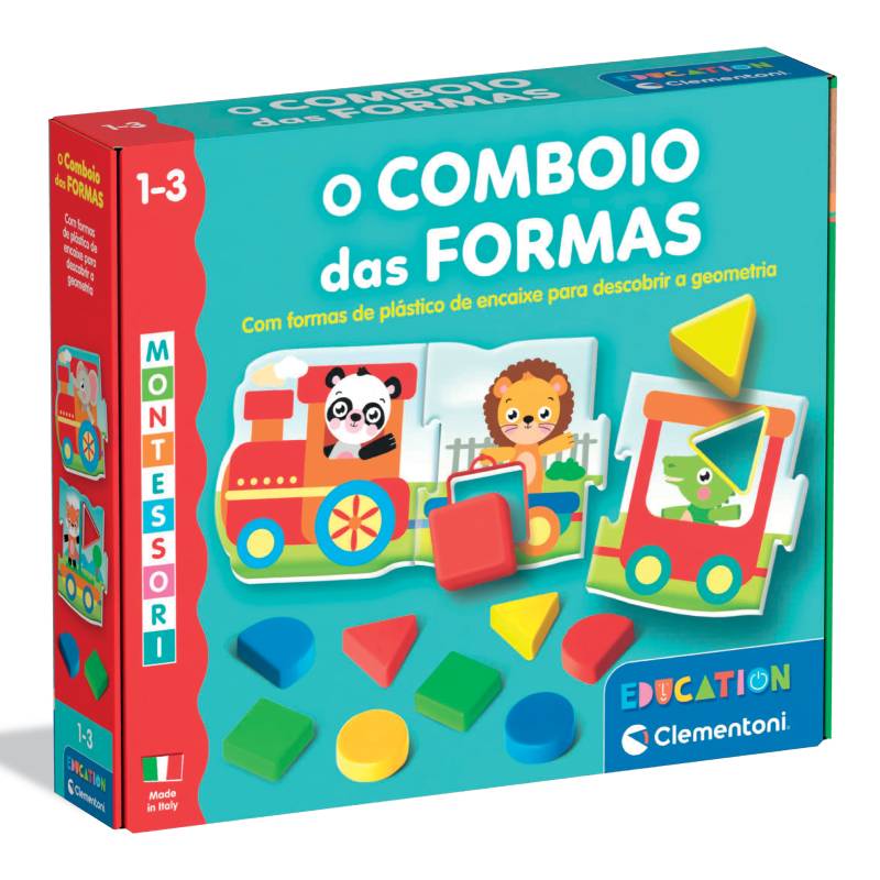 Montessori - O Comboio das Formas