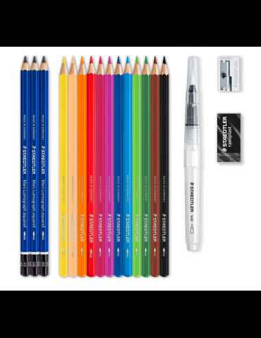 Aguarela Mix Staedtler em Caixa de Cartão - 18 Peças - Image 2