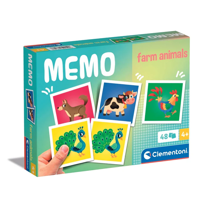 Memo Animais da Quinta Animados - Juguetilandia