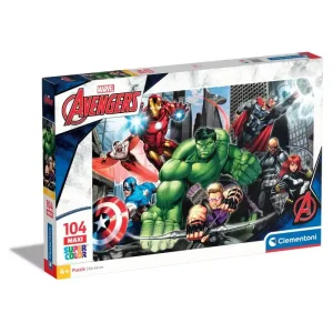 Puzzle Os Vingadores - 104 peças