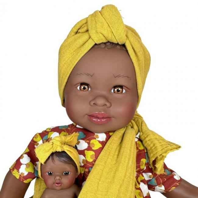 Boneca Maria com Bebe Brown Bag - Image 2