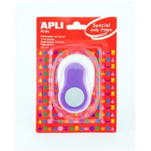 FURADOR APLI FORMA EM REDONDO LILÁS