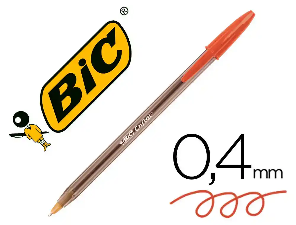 Bic Cristal Esferográficas Vermelha