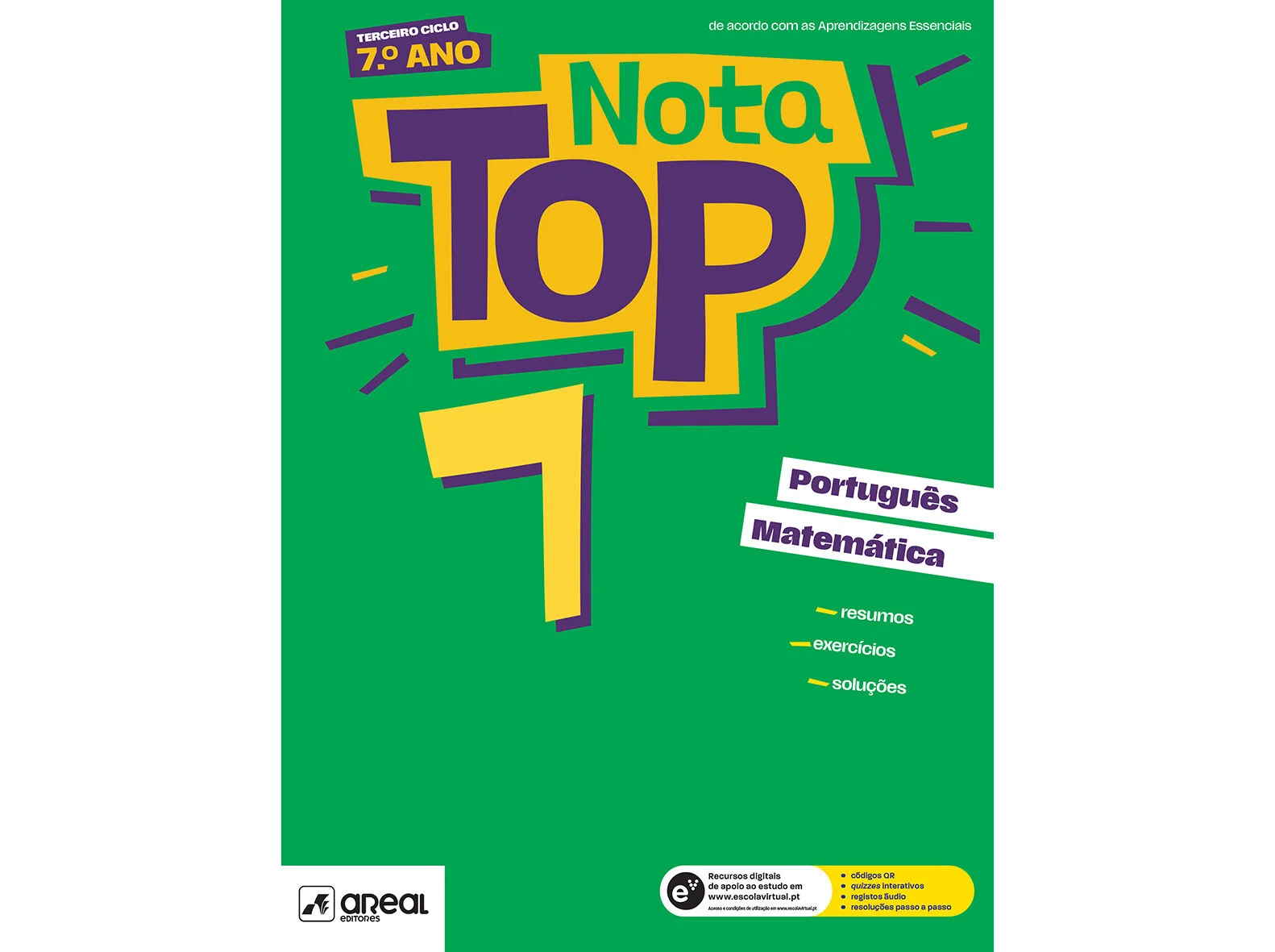 Nota Top - 7.º Ano - Português | Matemática