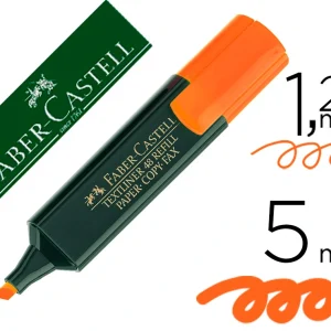 MARCADOR FABER FLUORESCENTE 48-15 LARANJA