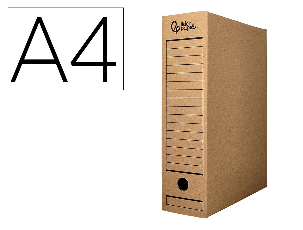 CAIXA PARA ARQUIVO MORTO A4 CARTAO RECICLADO 325GR