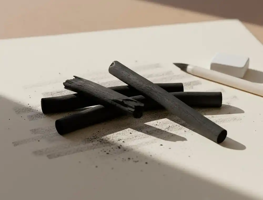 CARVÃO REDONDO PARA DESENHO - Image 3